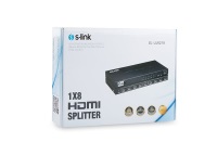 S-LINK SL-LU6218 8 Port 4K*2K HDMI Splitte  HDMI ÇOKLAYICI  - 3